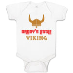 Baby Clothes Daddy's Little Viking Valhalla Dad Father's Day Baby Bodysuits