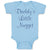 Baby Clothes Daddy's Little Nugget Dad Father's Day Baby Bodysuits Cotton