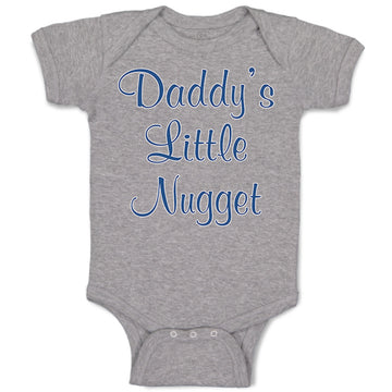 Baby Clothes Daddy's Little Nugget Dad Father's Day Baby Bodysuits Cotton