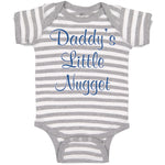 Baby Clothes Daddy's Little Nugget Dad Father's Day Baby Bodysuits Cotton