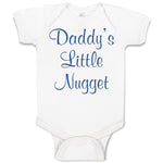 Baby Clothes Daddy's Little Nugget Dad Father's Day Baby Bodysuits Cotton