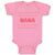 Baby Clothes If You Mess with Me You Mess with My Nana B Funny Baby Bodysuits