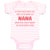 Baby Clothes If You Mess with Me You Mess with My Nana B Funny Baby Bodysuits