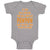 Baby Clothes If You Mess with Me You Mess with My Pawpaw Dad Father's Day Cotton