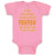 Baby Clothes If You Mess with Me You Mess with My Pawpaw Dad Father's Day Cotton