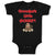 Baby Clothes Grandpa's Little Monkey Grandpa Grandfather Baby Bodysuits Cotton