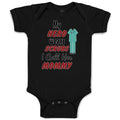 Baby Clothes My Hero Wears Scrubs I Call Her Mommy Doctor Nurse Baby Bodysuits