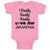 Baby Clothes I Really Really Love My Grandma Grandmother Grandma Baby Bodysuits