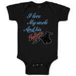 Baby Clothes I Love My Uncle and His Tattoos Baby Bodysuits Boy & Girl Cotton