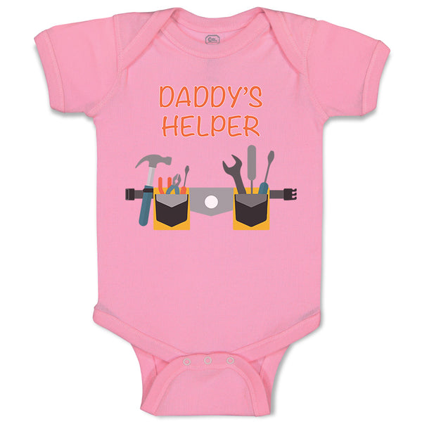 Baby Clothes Daddy's Helper Dad Father's Day Baby Bodysuits Boy & Girl Cotton