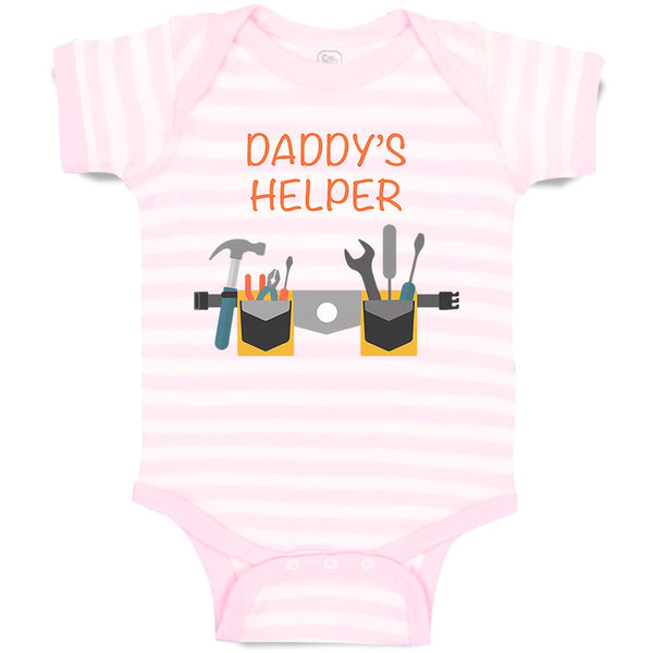 Baby Clothes Daddy's Helper Dad Father's Day Baby Bodysuits Boy & Girl Cotton