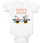 Baby Clothes Daddy's Helper Dad Father's Day Baby Bodysuits Boy & Girl Cotton