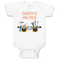 Baby Clothes Daddy's Helper Dad Father's Day Baby Bodysuits Boy & Girl Cotton