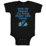 Baby Clothes Pack My Diapers I'M Going Fishing with Daddy Dad Father's Day