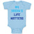 Baby Clothes My Daddy's Life Matters Dad Father's Day Baby Bodysuits Cotton