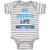 Baby Clothes My Daddy's Life Matters Dad Father's Day Baby Bodysuits Cotton