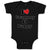 Baby Clothes I Love My Grammy and Pappy Grandparents Baby Bodysuits Cotton