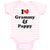 Baby Clothes I Love My Grammy and Pappy Grandparents Baby Bodysuits Cotton