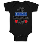 My Nana Love Loves Me Grandmother Grandma Style A