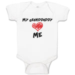 Baby Clothes My Granddaddy Love Me Grandpa Grandfather Baby Bodysuits Cotton