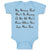 Baby Clothes My Mommy Said Don'T Be Kissing on Me. We Don'T Know Baby Bodysuits