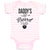 Baby Clothes Daddy's Little Beard Puller A Dad Father's Day Baby Bodysuits