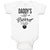 Baby Clothes Daddy's Little Beard Puller A Dad Father's Day Baby Bodysuits