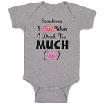 Baby Clothes Sometimes I Puke When I Drink Too Much Just like My Aunt Cotton