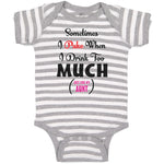 Baby Clothes Sometimes I Puke When I Drink Too Much Just like My Aunt Cotton