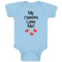 Baby Clothes My Cousins Love Me Pregnancy Announcement Baby Bodysuits Cotton