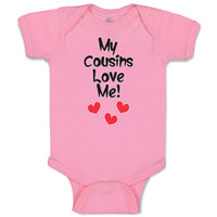 Baby Clothes My Cousins Love Me Pregnancy Announcement Baby Bodysuits Cotton