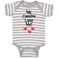 Baby Clothes My Cousins Love Me Pregnancy Announcement Baby Bodysuits Cotton