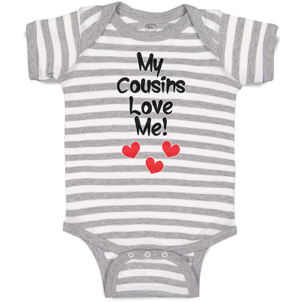 Baby Clothes My Cousins Love Me Pregnancy Announcement Baby Bodysuits Cotton