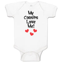 Baby Clothes My Cousins Love Me Pregnancy Announcement Baby Bodysuits Cotton