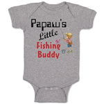 Papaw's Little Fishing Buddy Grandpa Grandfather Dad Father's Day