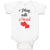 Baby Clothes Play with Heart Baby Bodysuits Boy & Girl Newborn Clothes Cotton