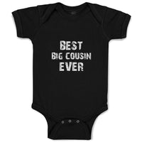 Baby Clothes Best Big Cousin Ever Baby Bodysuits Boy & Girl Cotton