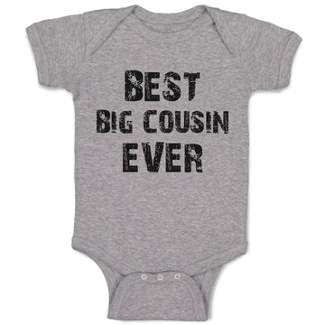 Baby Clothes Best Big Cousin Ever Baby Bodysuits Boy & Girl Cotton