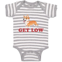 Baby Clothes Get Low Baby Bodysuits Boy & Girl Newborn Clothes Cotton