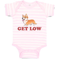 Baby Clothes Get Low Baby Bodysuits Boy & Girl Newborn Clothes Cotton