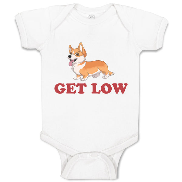 Baby Clothes Get Low Baby Bodysuits Boy & Girl Newborn Clothes Cotton