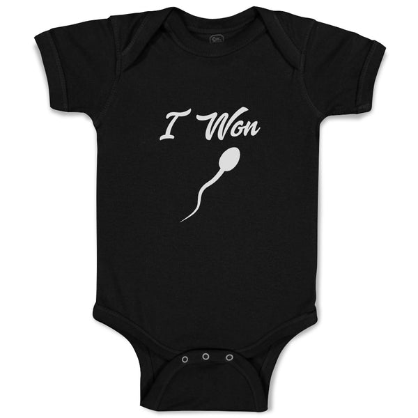 Baby Clothes I Won Baby Bodysuits Boy & Girl Newborn Clothes Cotton