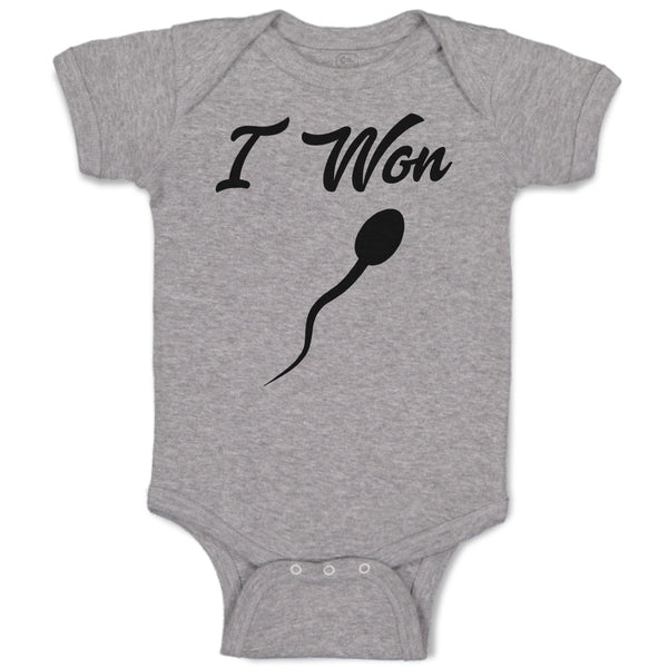 Baby Clothes I Won Baby Bodysuits Boy & Girl Newborn Clothes Cotton