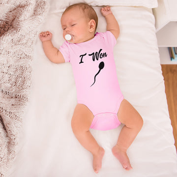 Baby Clothes I Won Baby Bodysuits Boy & Girl Newborn Clothes Cotton