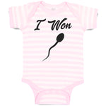 Baby Clothes I Won Baby Bodysuits Boy & Girl Newborn Clothes Cotton