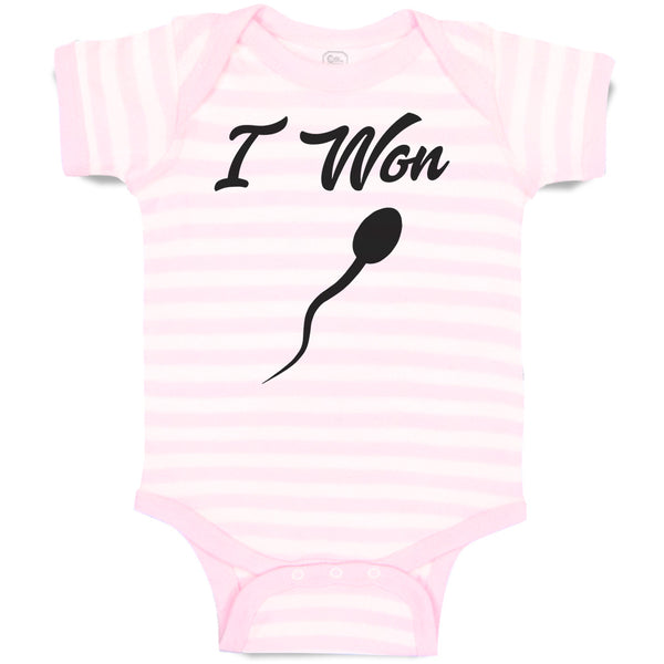 Baby Clothes I Won Baby Bodysuits Boy & Girl Newborn Clothes Cotton