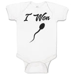 Baby Clothes I Won Baby Bodysuits Boy & Girl Newborn Clothes Cotton