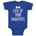 Baby Clothes Lock up Your Daughters Baby Bodysuits Boy & Girl Cotton