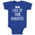 Baby Clothes Lock up Your Daughters Baby Bodysuits Boy & Girl Cotton