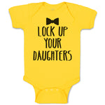 Baby Clothes Lock up Your Daughters Baby Bodysuits Boy & Girl Cotton